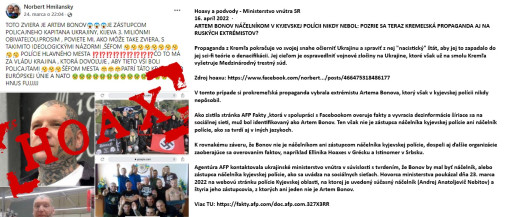 Matúš Šňupaj Piesok už samozrejme zrušil stránku hoaxy a podvody, Bombic kázal